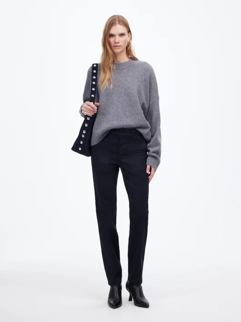 Madewell The Slim Straight Utility Pant in Garment Dye